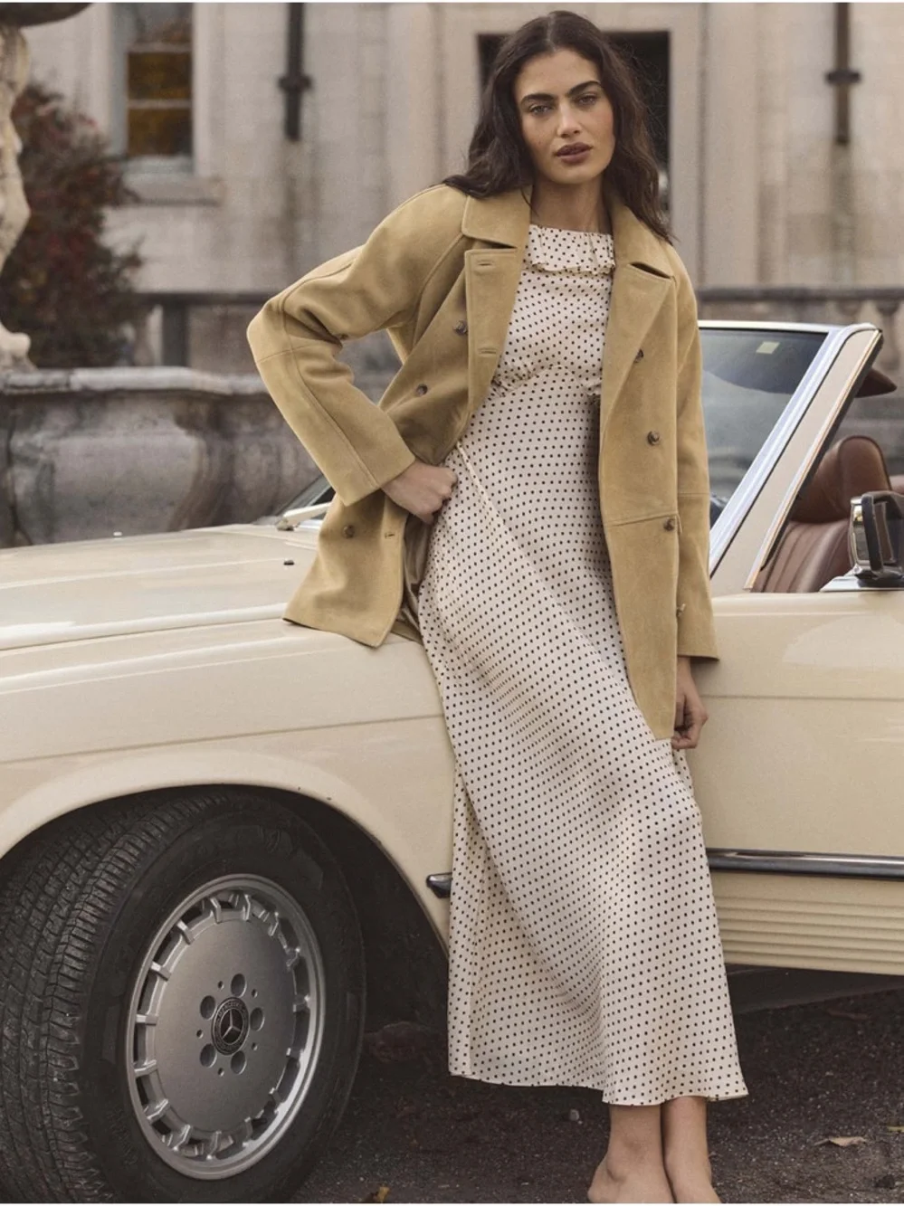 Doen Emerence Dress in Crème Portia Dot - Picture 5 of 11